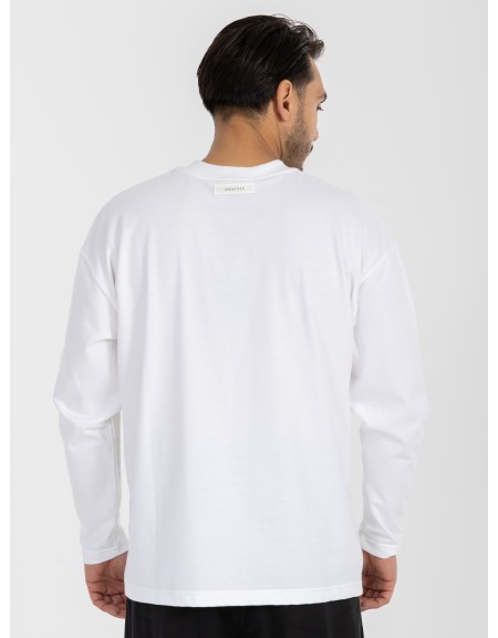 NINETEEN Φούτερ X25-1062 Λευκό NINETEEN - 2