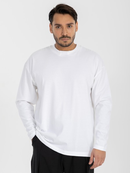 NINETEEN Φούτερ X25-1062 Λευκό NINETEEN - 1