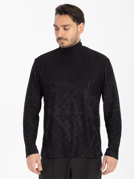 1.IX Lupeto T-shirt X25-1.IX1009 Black NINETEEN - 3