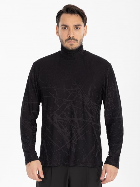 1.IX Lupeto T-shirt X25-1.IX1009 Black NINETEEN - 7