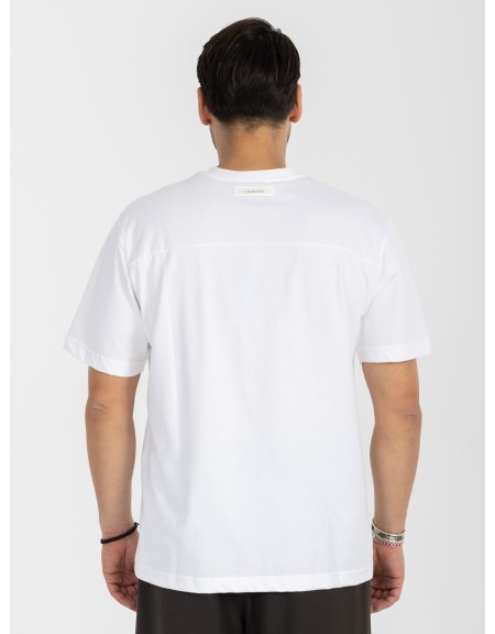 NINETEEN T-shirt X25-1053 White NINETEEN - 2