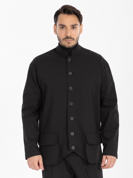 1.IX Mao Jacket X25-1.IX1014 Black NINETEEN - 8