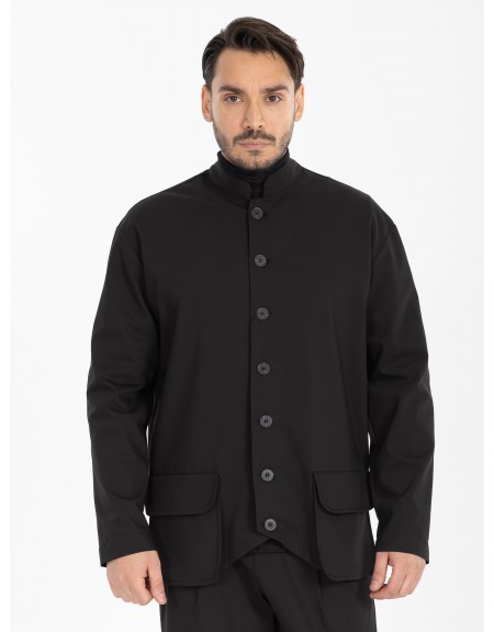 1.IX Mao Jacket X25-1.IX1014 Black NINETEEN - 8