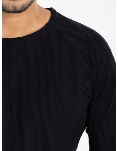 NINETEEN T-shirt X25-1076 Μαύρο NINETEEN - 4