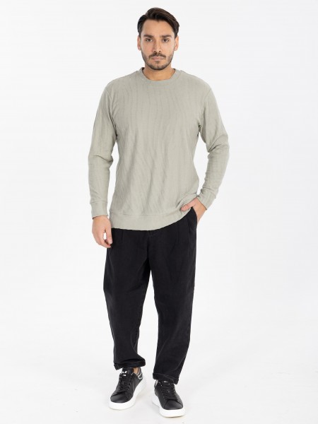 NINETEEN Blouse X25-1075 Khaki NINETEEN - 5