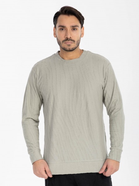 NINETEEN Blouse X25-1075 Khaki NINETEEN - 1