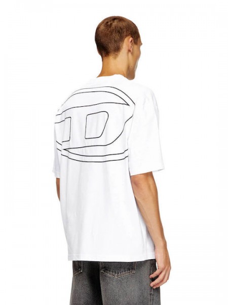 DIESEL T-shirt A11302-0HGAM-100 White DIESEL - 1