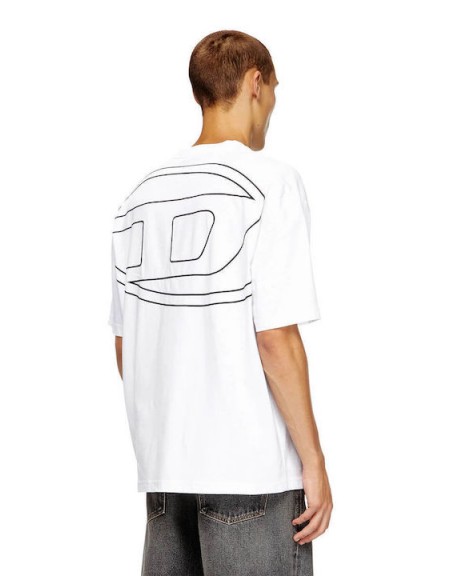 DIESEL T-shirt A11302-0HGAM-100 White DIESEL - 1
