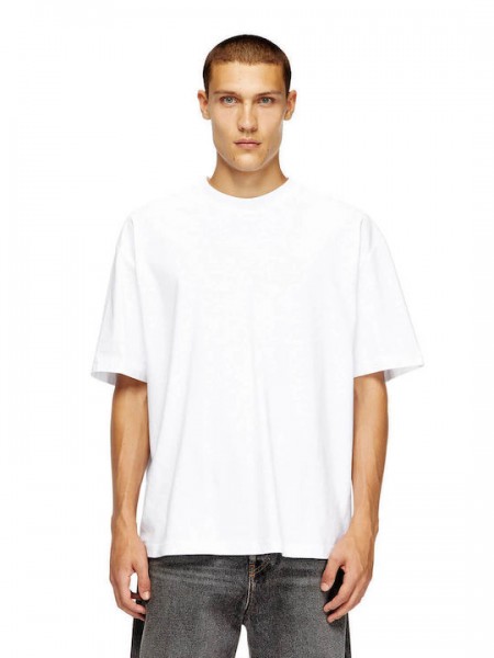 DIESEL T-shirt A11302-0HGAM-100 White DIESEL - 2