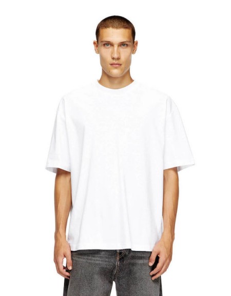 DIESEL T-shirt A11302-0HGAM-100 White DIESEL - 2