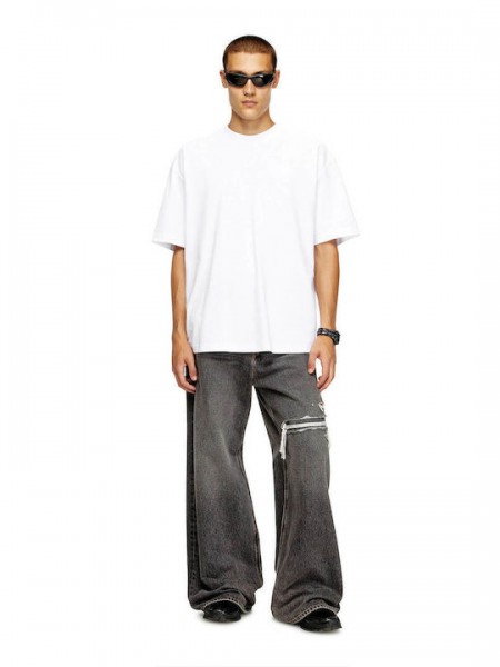 DIESEL T-shirt A11302-0HGAM-100 White DIESEL - 3