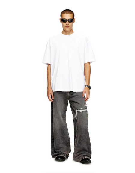DIESEL T-shirt A11302-0HGAM-100 White DIESEL - 3
