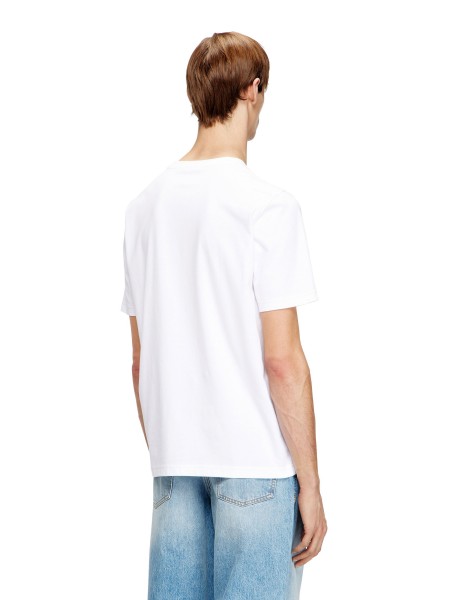 DIESEL T-shirt A20962-0QIAM-100 White DIESEL - 2