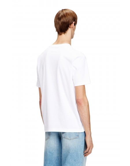 DIESEL T-shirt A20962-0QIAM-100 White DIESEL - 2