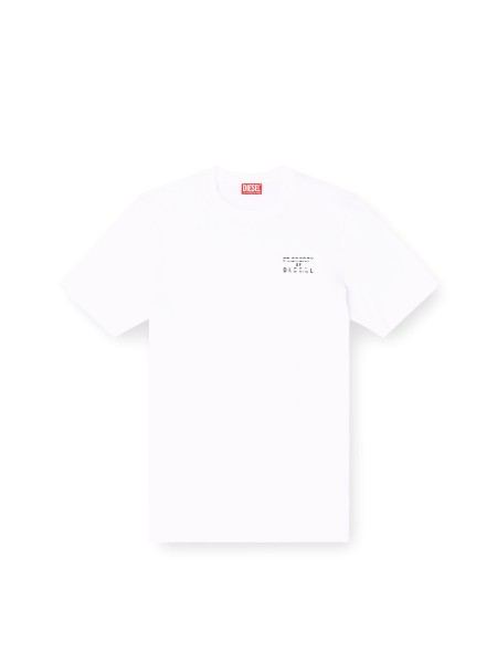 DIESEL T-shirt A20962-0QIAM-100 White DIESEL - 4