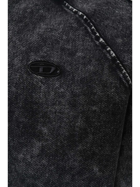 DIESEL Zip-up hoodie A19938-0DCCJ-02A Anthracite - Black DIESEL - 2