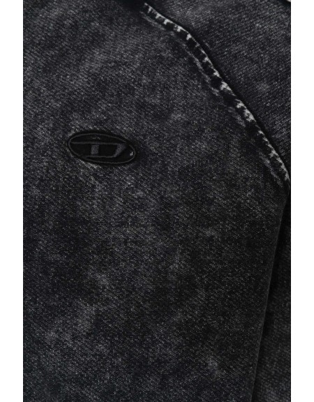 DIESEL Zip-up hoodie A19938-0DCCJ-02A Anthracite - Black DIESEL - 2
