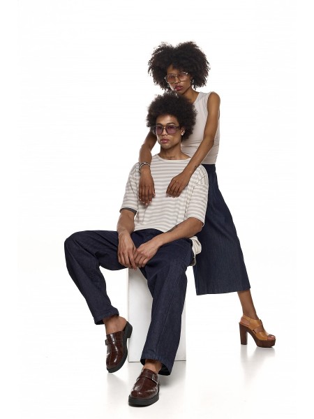 DIVERSE Jean παντελόνι 26043695331 Μπλε σκούρο DIVERSE - 2