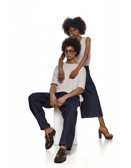 DIVERSE Jean παντελόνι 26043695331 Μπλε σκούρο DIVERSE - 2