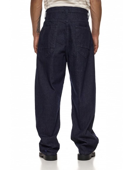 DIVERSE Jean παντελόνι 26043695331 Μπλε σκούρο DIVERSE - 4