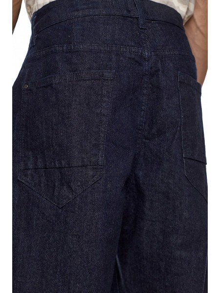 DIVERSE Jean παντελόνι 26043695331 Μπλε σκούρο DIVERSE - 5