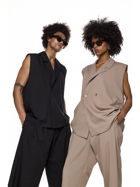 DIVERSE Vest 26041083476 Black DIVERSE - 2