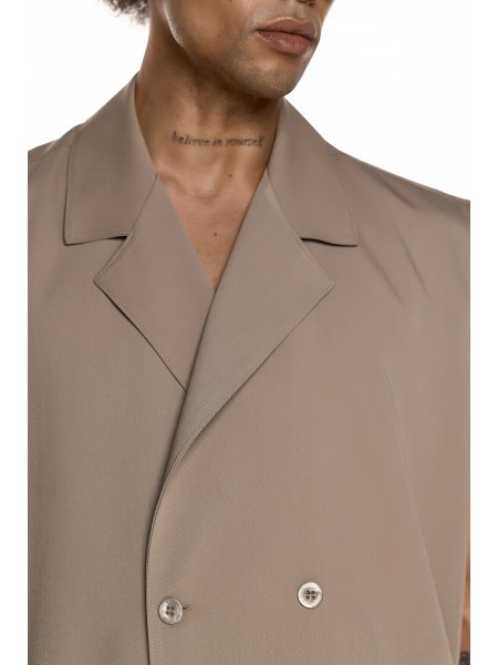 DIVERSE Vest 26041083476 Beige DIVERSE - 5