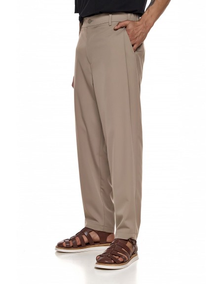 DIVERSE Παντελόνι 26044864476 Μπεζ DIVERSE - 2