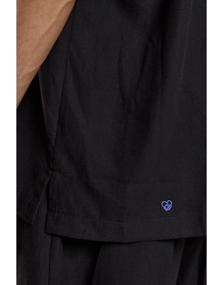 DIVERSE Short-sleeved shirt 26046390462 Black DIVERSE - 4