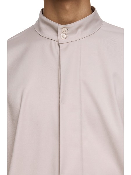 DIVERSE Πουκάμισο κοντομάνικο mao 25046396455 Μαύρο DIVERSE - 4