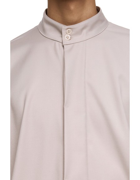 DIVERSE Πουκάμισο κοντομάνικο mao 25046396455 Μαύρο DIVERSE - 4