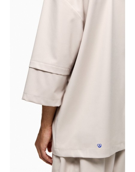 DIVERSE Πουκάμισο κοντομάνικο mao 25046396455 Μαύρο DIVERSE - 6