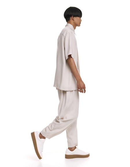 DIVERSE Trousers 25044899424 Beige DIVERSE - 2