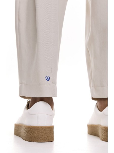 DIVERSE Trousers 25044899424 Beige DIVERSE - 3