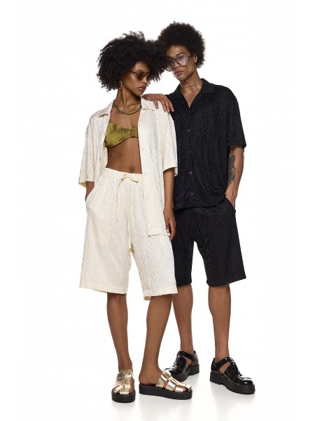 DIVERSE Short sleeve shirt 26046392473 Black DIVERSE - 5