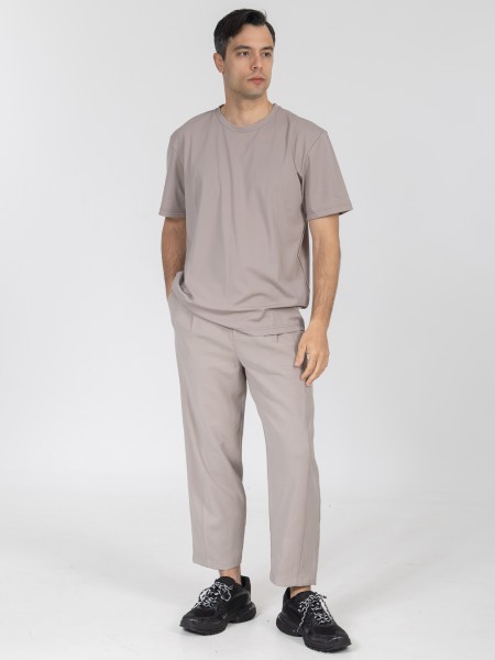 NINETEEN T-shirt K26-1053 Grey NINETEEN - 1