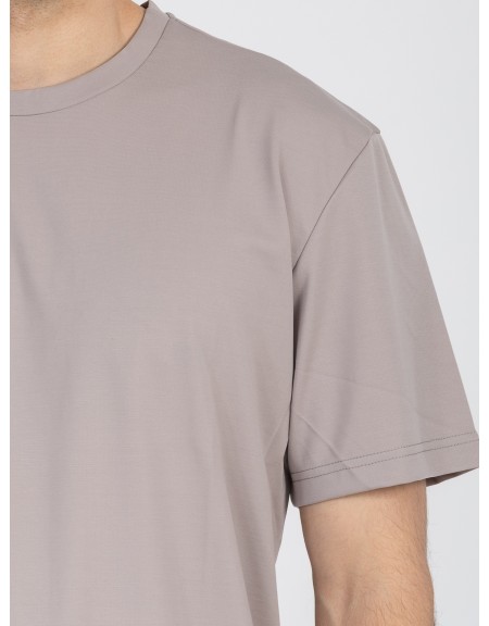 NINETEEN T-shirt K26-1053 Γκρι NINETEEN - 6