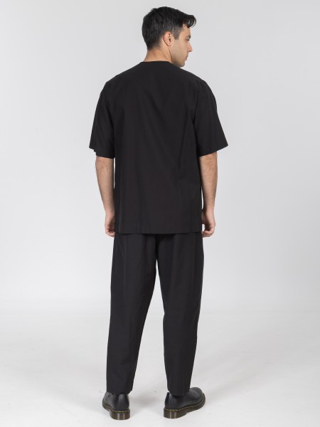 NINETEEN Short sleeve jacket K26-1024 Black NINETEEN - 5