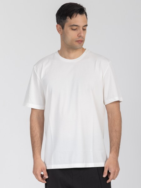 NINETEEN T-shirt K26-1053 Λευκό NINETEEN - 1