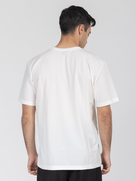 NINETEEN T-shirt K26-1053 Λευκό NINETEEN - 2