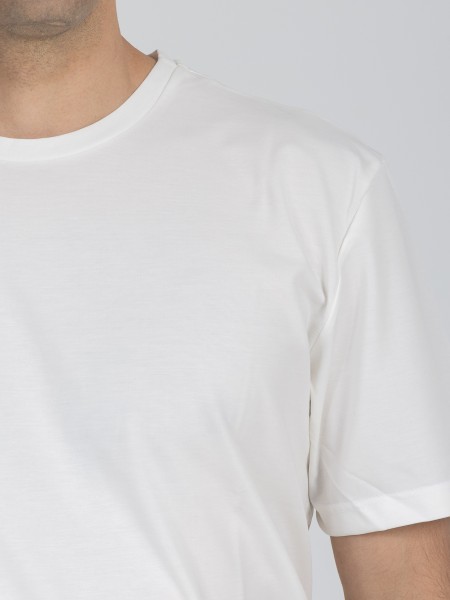 NINETEEN T-shirt K26-1053 White NINETEEN - 3