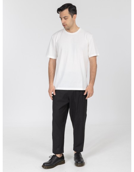 NINETEEN T-shirt K26-1053 Λευκό NINETEEN - 5