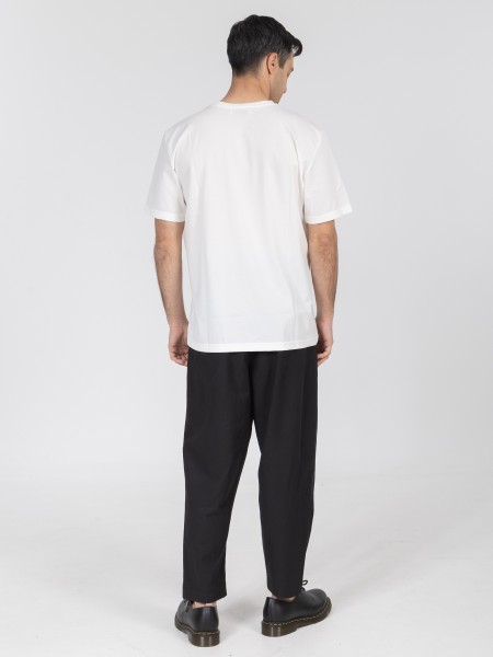 NINETEEN T-shirt K26-1053 Λευκό NINETEEN - 6