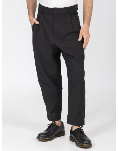 NINETEEN Pants K26-1023 Black NINETEEN - 1