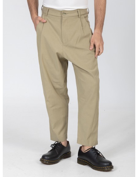 NINETEEN Pants K26-1023 Olive NINETEEN - 1
