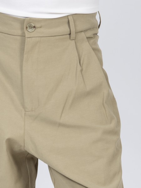 NINETEEN Pants K26-1023 Olive NINETEEN - 3