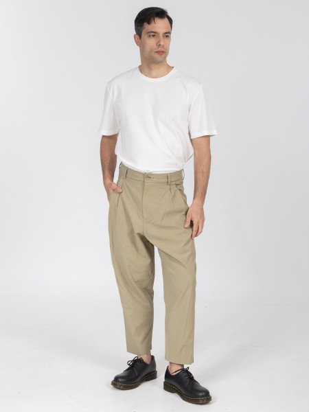NINETEEN Pants K26-1023 Olive NINETEEN - 4