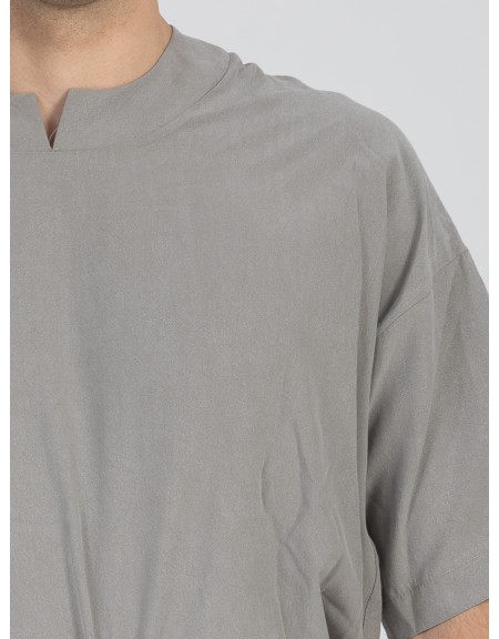 NINETEEN T-shirt K26-1013 Grey NINETEEN - 3