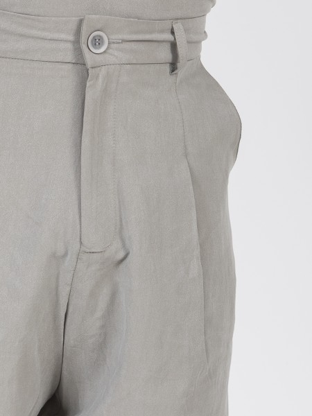 NINETEEN Pants K26-1012 Gray NINETEEN - 3