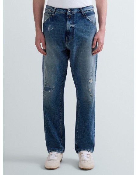 REPLAY Jean παντελόνι M1052.000.795 156 WAINE TAPERED Μπλε REPLAY - 1